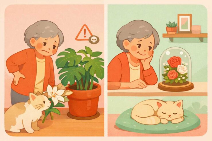 プリザーブドフラワー　母の日