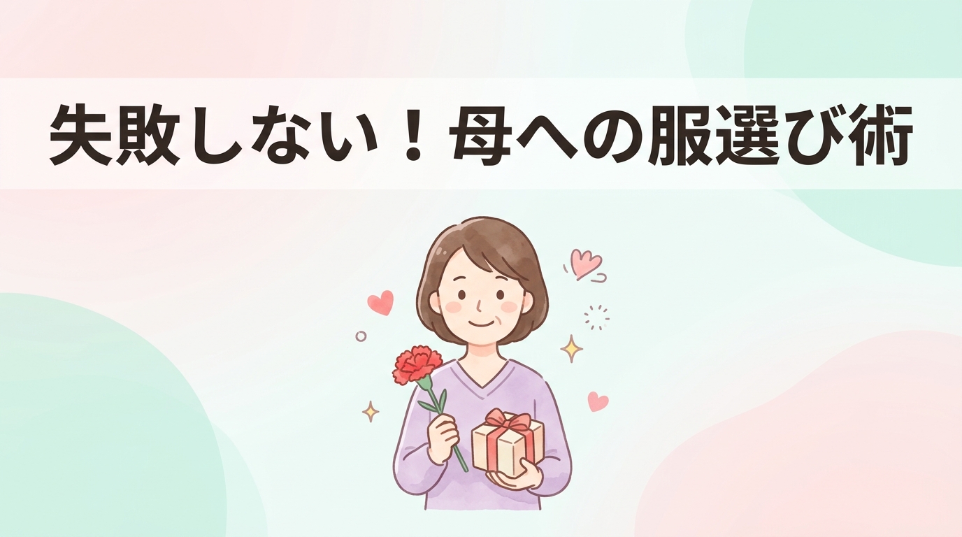 母へのプレゼントに失敗しないウェアの選び方
