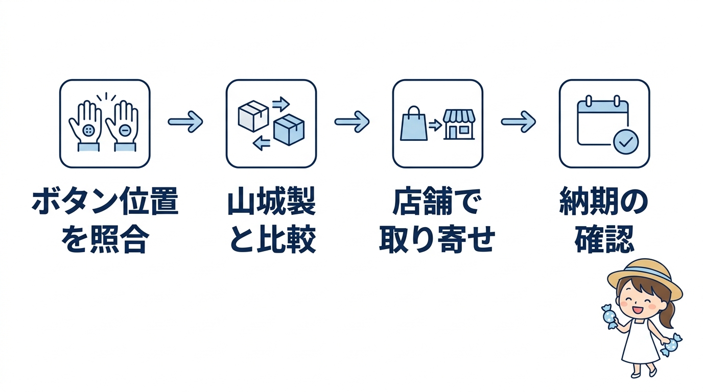 ドロップシールドの適合確認と類似品との違い