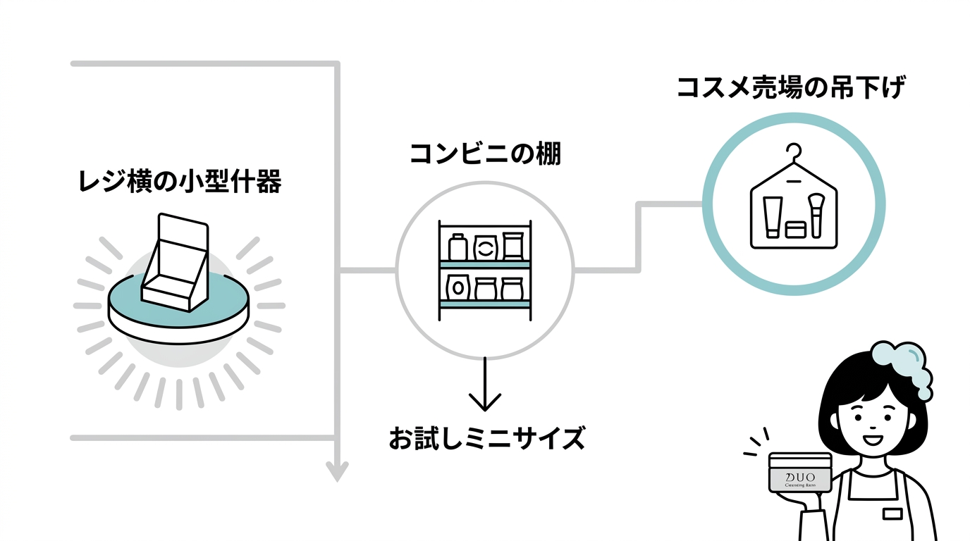 お試しミニサイズ（18g）を売ってる売り場