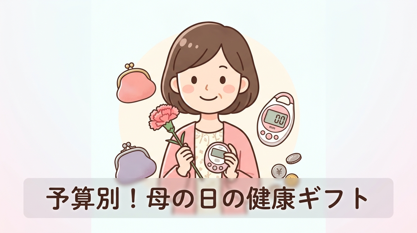 予算別で選ぶ母の日の健康ギフト