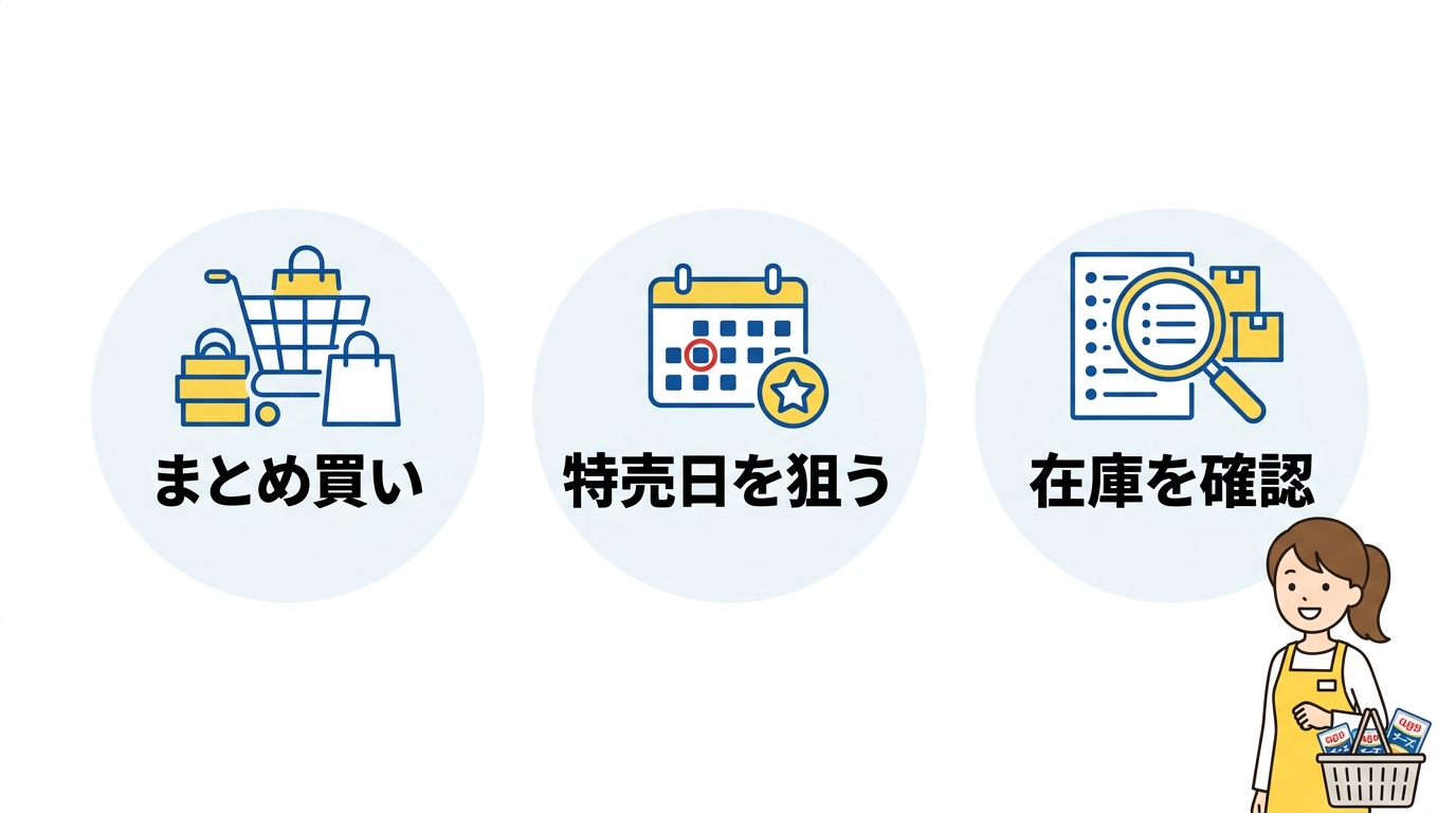 QBBチーズを安く確実に買うためのコツ