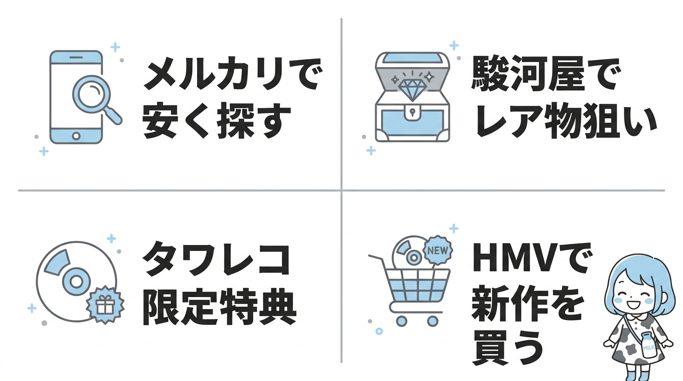 m lkグッズのどこで売ってるか迷う時の店舗4選