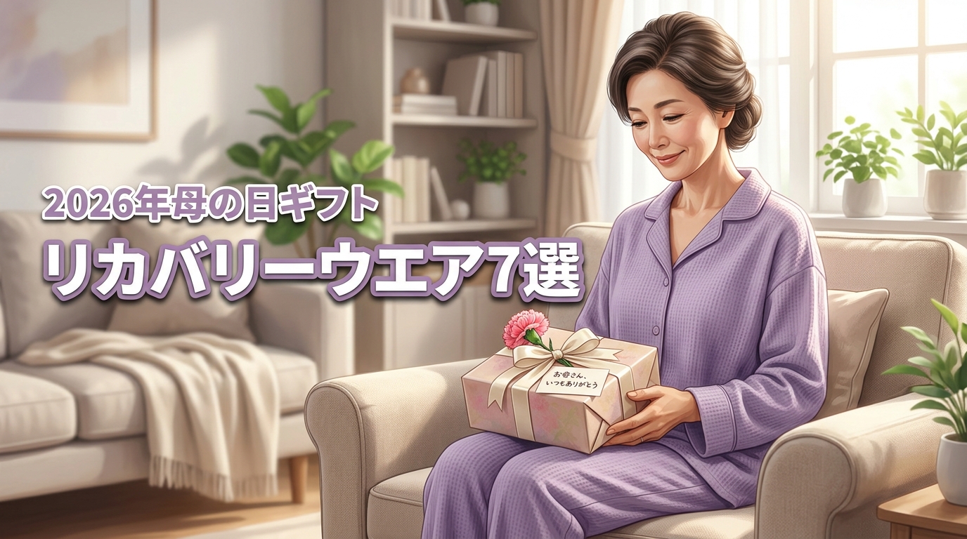 【2026年】母の日はリカバリーウエアが正解!プレゼント選びのコツと厳選7選
